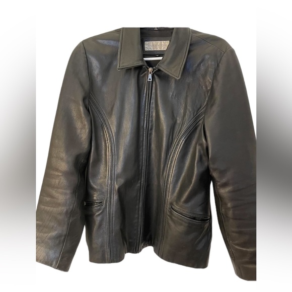vintage leather jacket - Picture 3 of 3
